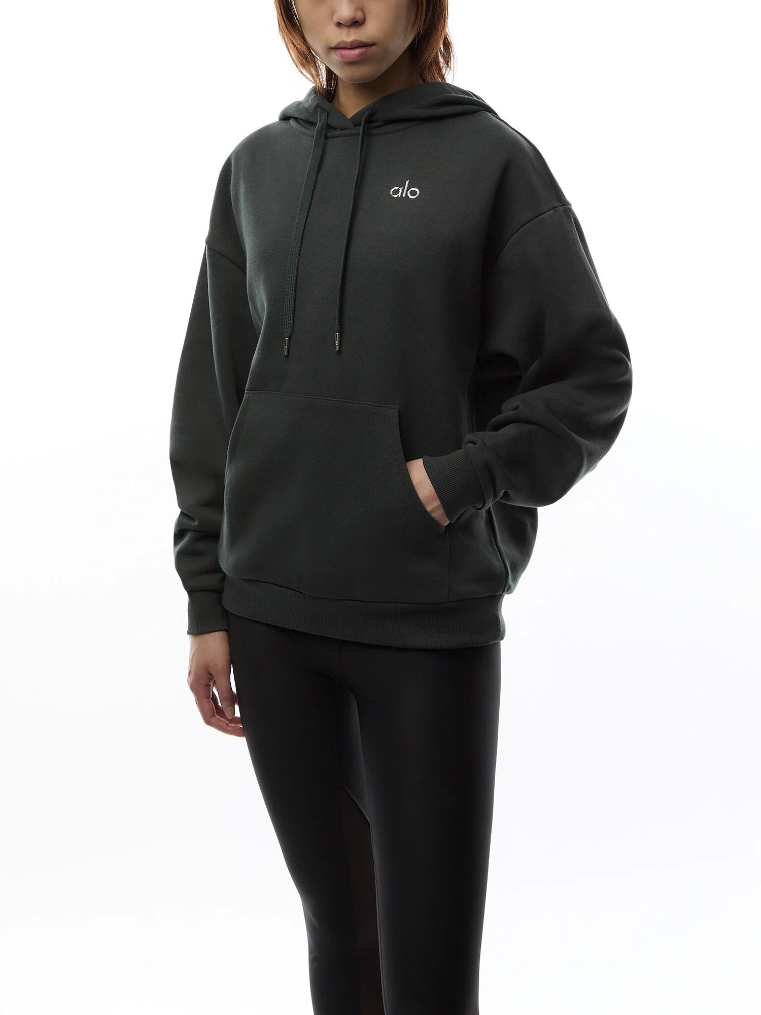 Alo Yoga Hoddie Negro