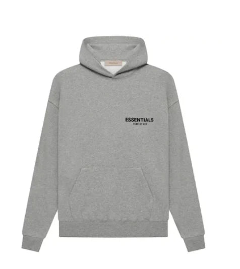 Fear of God Essentials Hoodie Dark Oatmeal - True Kicks