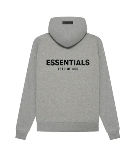 Fear of God Essentials Hoodie Dark Oatmeal - True Kicks