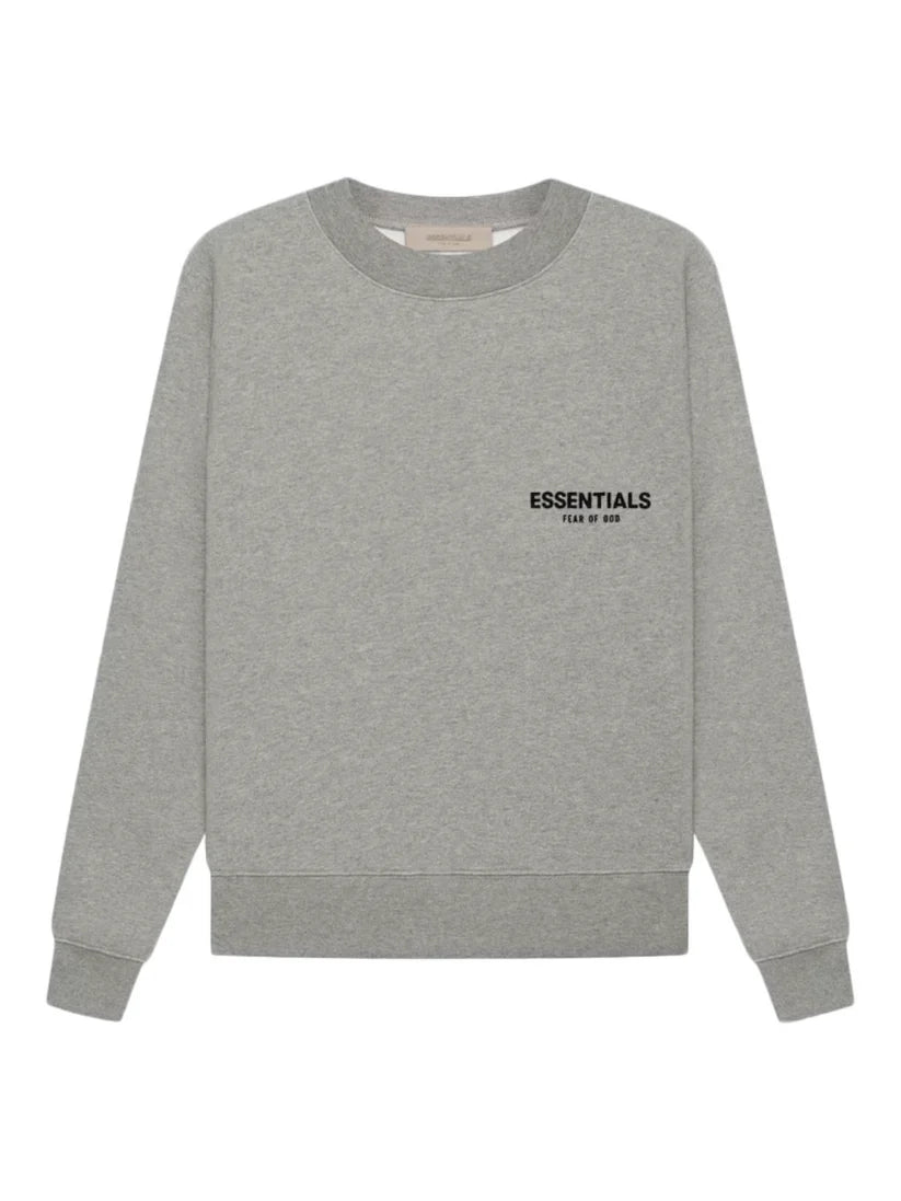 Essentials Fear of God Dark Oatmel Crewneck S22 - True Kicks