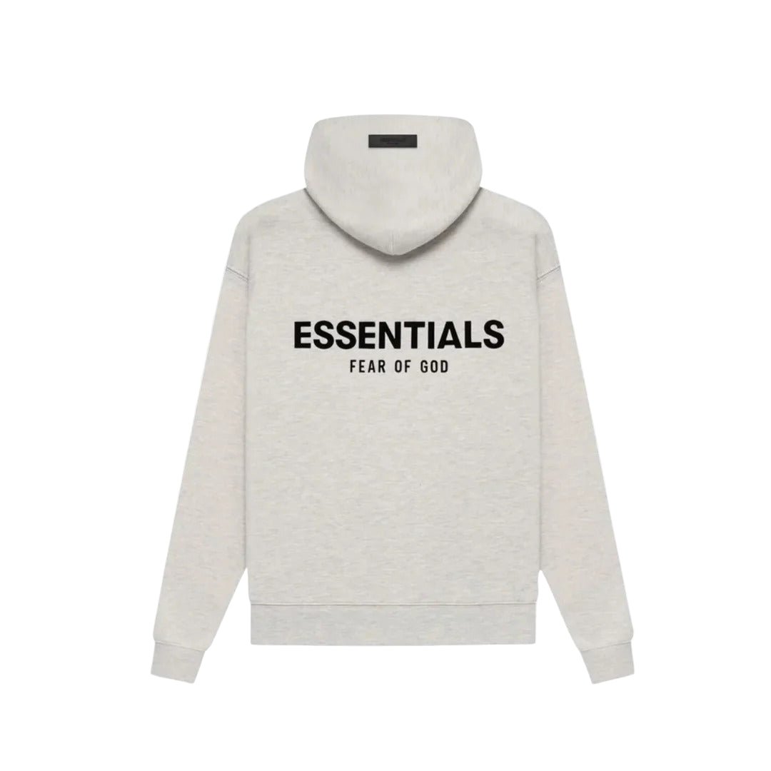 Fear of God Essentials Hoodie Light Oatmeal - True Kicks