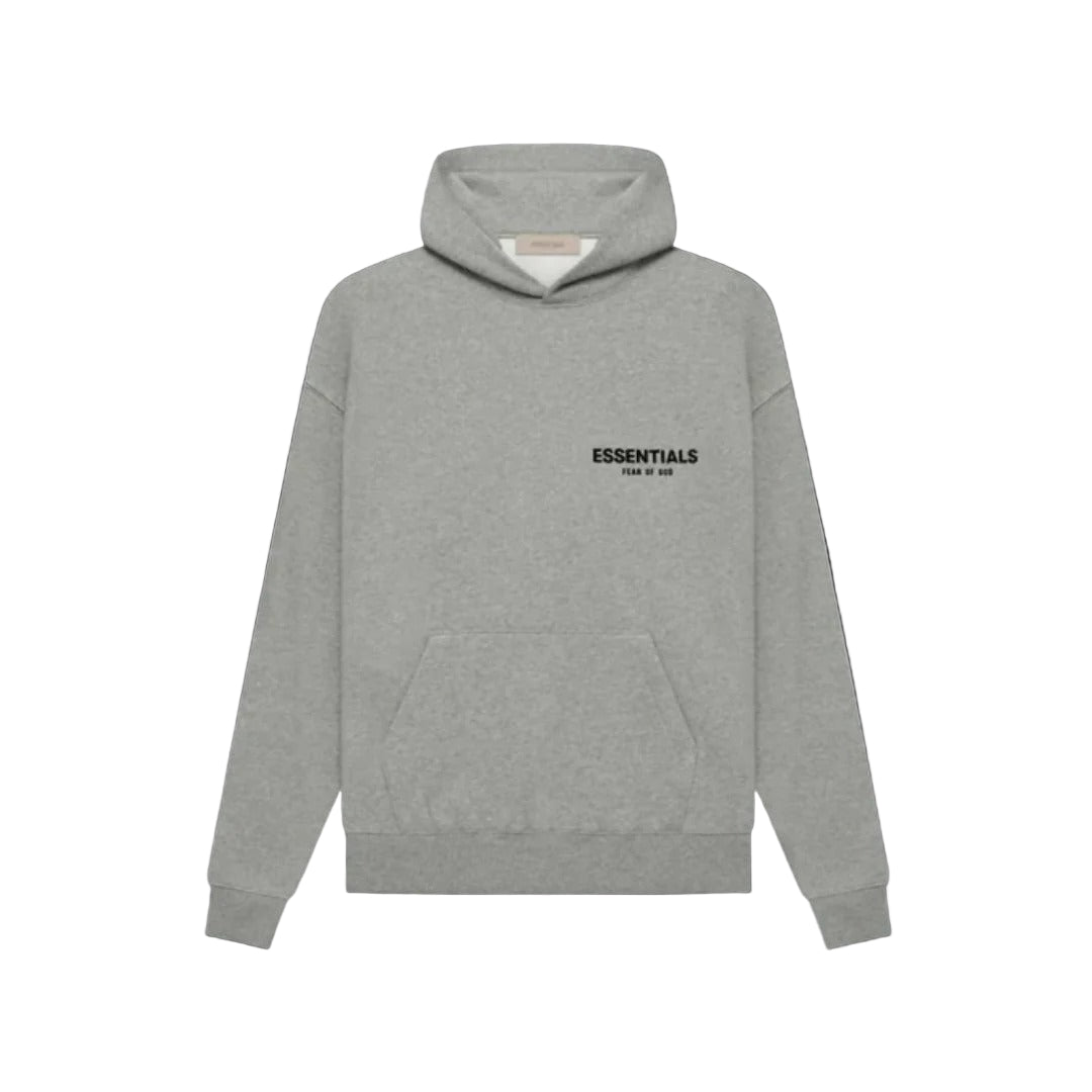 Fear of God Essentials Hoodie Dark Oatmeal - True Kicks