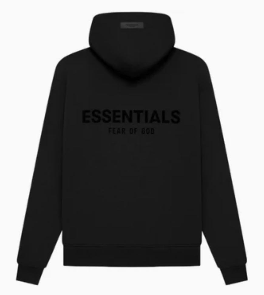 Fear of God Essentials Hoodie Stretch Limo - True Kicks